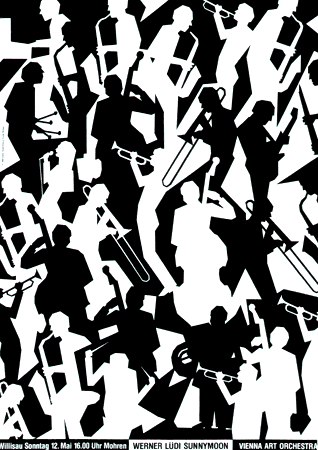 Jazzplakat Werner Luedi - � Niklaus Troxler