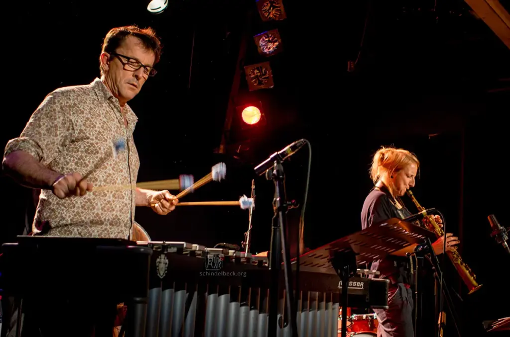 Franck Tortiller / Alexandra Lehmler - Foto: Frank Schindelbeck Jazzfotografie