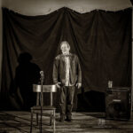 Phil Minton & Carl Ludwig Hübsch - Foto: Frank Schindelbeck Jaz, Minton, Huebsch, Ruder, Wiesbaden, 180323