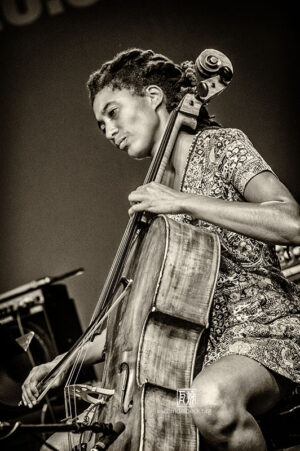Tomeka Reid Jazzfestival Saalfelden 2016 - Photo: Frank Schindelbeck