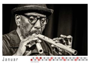 William Parker Jazzkalender 2020 - William Parker - Photo: Schindelbeck