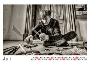 Edward Perraud Jazzkalender 2020 - Edward Perraud - Photo: Schindelbeck