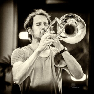 Joe Sachse + Nils Wogram - Photo: Frank Schindelbeck