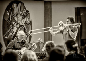 Joe Sachse + Nils Wogram - Photo: Frank Schindelbeck