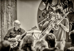 Joe Sachse + Nils Wogram - Photo: Frank Schindelbeck