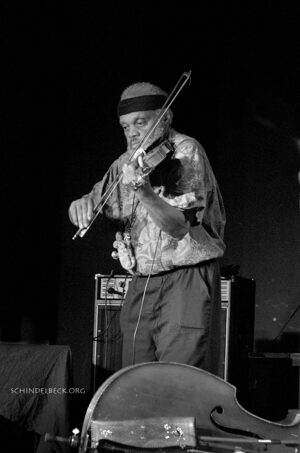 Henry Grimes Marc Ribot Trio 2011 - Photo: Frank Schindelbeck
