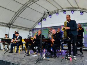Ella und Louis Jazzorchestra am 30.04.im Rahmen des Landesjazzfestivals Ba-Wue 2023 - Foto: Rinderspacher