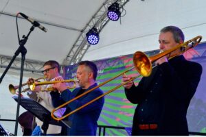 Ella und Louis Jazzorchestra am 30.04.im Rahmen des Landesjazzfestivals Ba-Wue 2023 - Foto: Rinderspacher