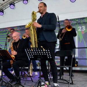 Ella und Louis Jazzorchestra am 30.04.im Rahmen des Landesjazzfestivals Ba-Wue 2023 - Foto: Rinderspacher