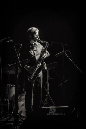 Schmid's Huhn - mit Stefan Karl Schmid, Leonard Huhn, Stefan Schoenegg, Fabian Arends - Mannheim 250505 - Photo: Schindelbeck