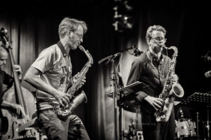 Schmid's Huhn - mit Stefan Karl Schmid, Leonard Huhn, Stefan Schoenegg, Fabian Arends - Mannheim 250505 - Photo: Schindelbeck