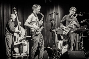 Schmid's Huhn - mit Stefan Karl Schmid, Leonard Huhn, Stefan Schoenegg, Fabian Arends - Mannheim 250505 - Photo: Schindelbeck