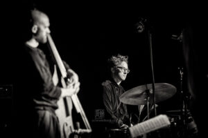 Schmid's Huhn - mit Stefan Karl Schmid, Leonard Huhn, Stefan Schoenegg, Fabian Arends - Mannheim 250505 - Photo: Schindelbeck