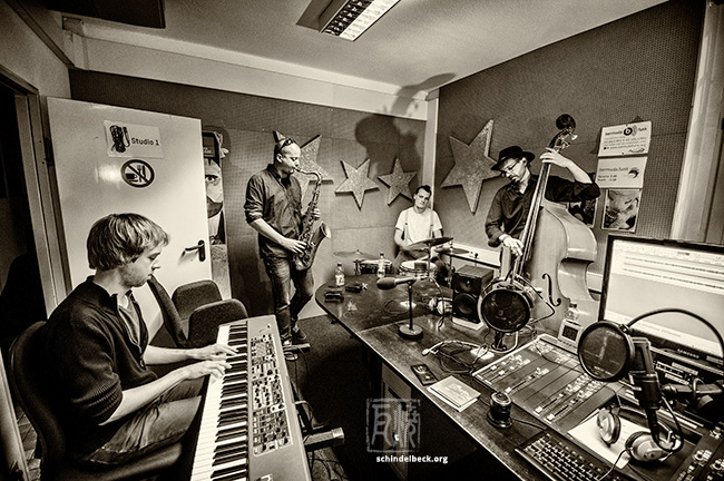 Sander Baan Quartet bei Jazzology im Bermudafunk 2015 - Photo: Schindelbeck