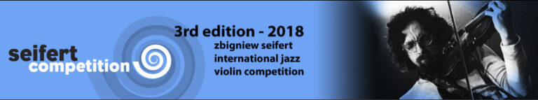Zbigniew Seifert Competition Logo 2018