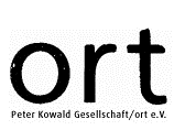 ort - Peter Kowald Gesellschaft Wuppertal - Logo