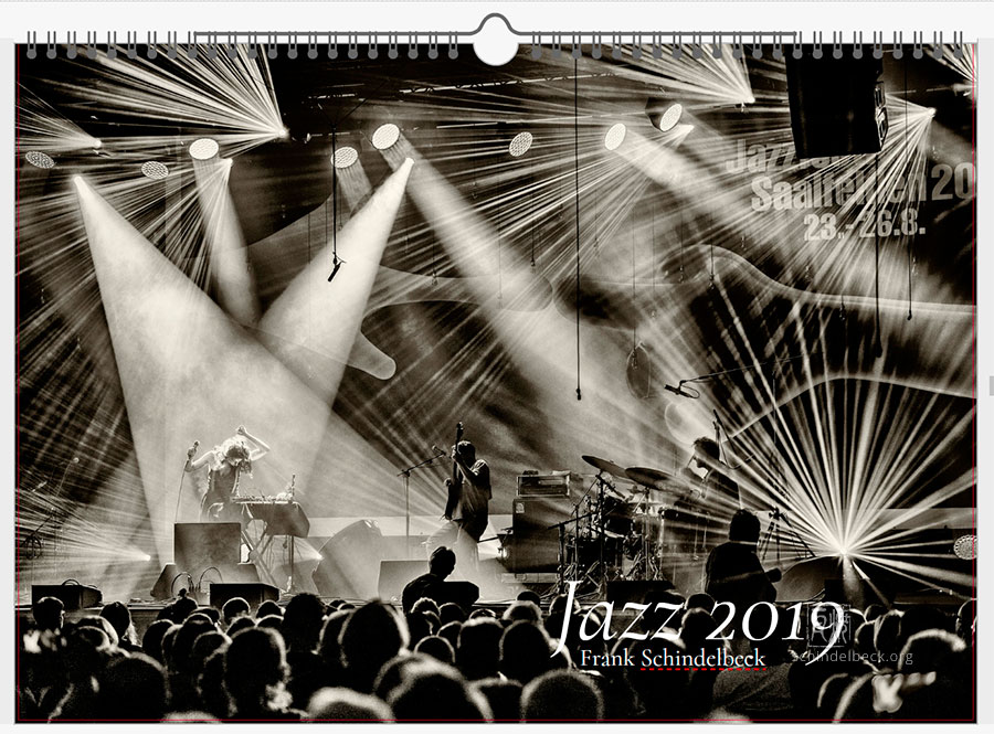 Jazz Kalender 2019 - Frank Schindelbeck