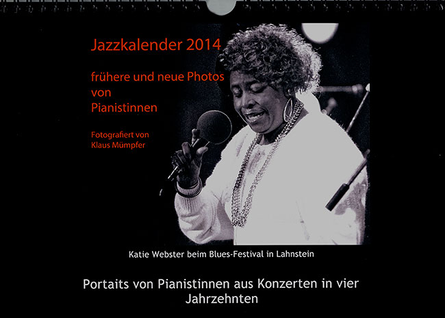 Jazzkalender 2014 von Klaus Mümpfer