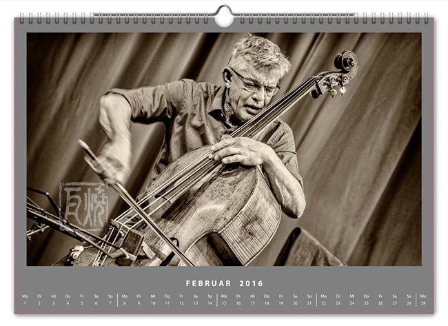 Jazzkalender 2016 - Wilbert de Joode