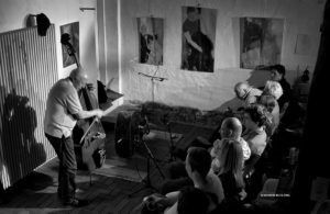 Barre Phillips, Sebastian Gramss - Schifferstadt 2013 - Photo: Schindelbeck