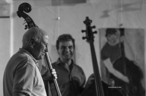 Barre Phillips, Sebastian Gramss - Schifferstadt 2013 - Photo: Schindelbeck