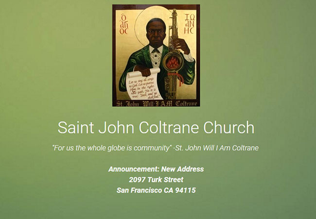 St. John Coltrane Church - Screenshot