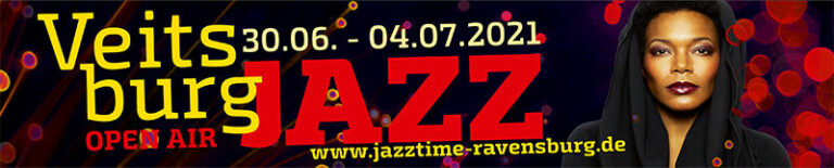 Jazztime Ravensburg Veitsburg Jazz 2021