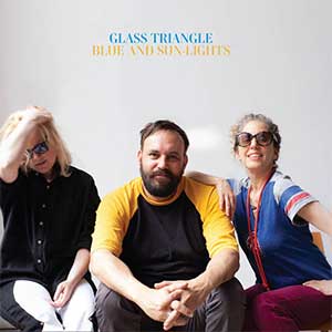 Glass Triangle - Blue And Sun-Lights
