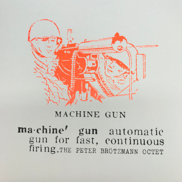 Brötzmann Octet - Machine Gun Cover