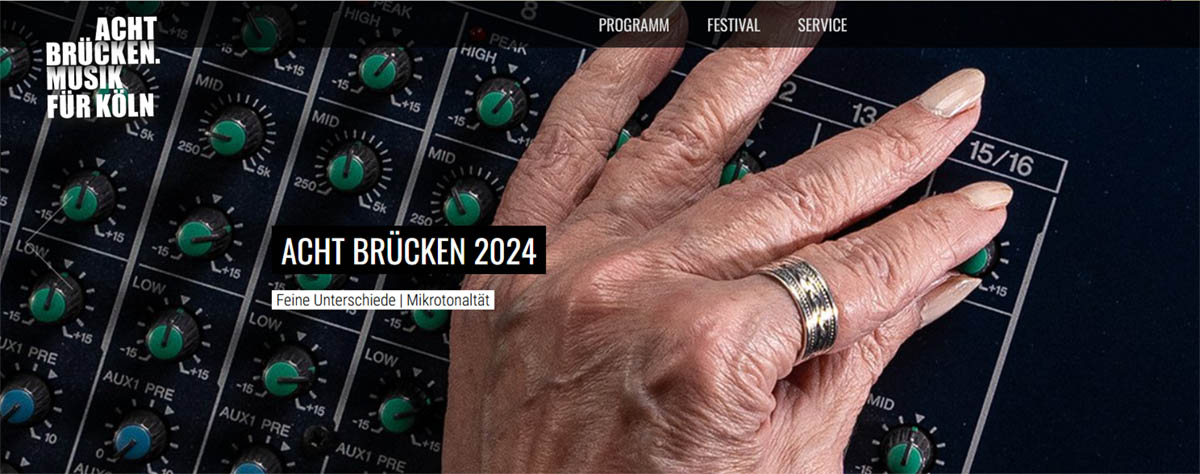 Acht Brücken Festival 2024