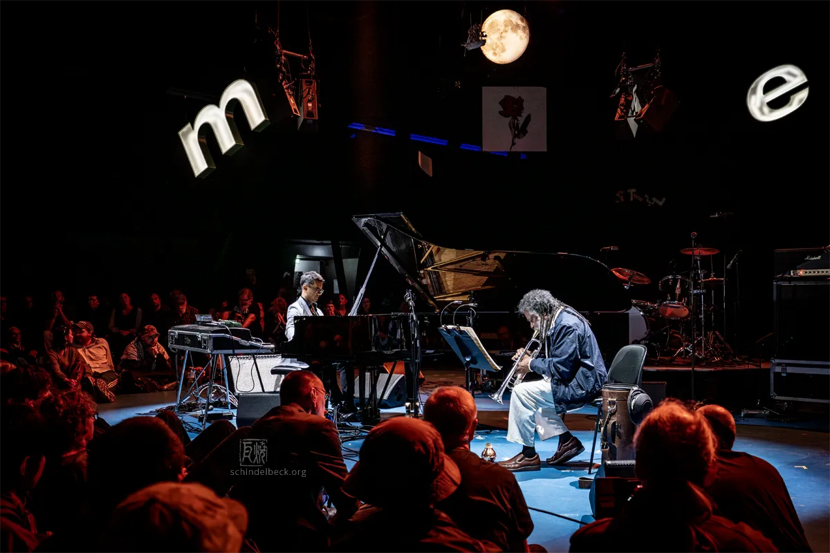 Wadada Leo Smith - Vijay Iyer - Photo: Frank Schindelbeck