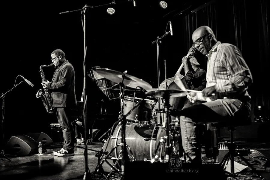 James Brandon Lewis Quartet - Enjoy Jazz Festival 2025 - Photo: Frank Schindelbeck Jazzfotografie