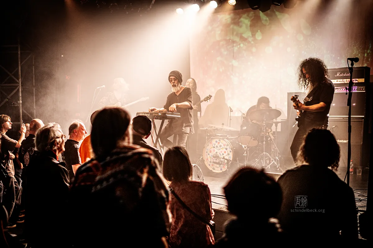 Makoto Kawabata - Acid Mothers Temple - Photo: Frank Schindelbeck (Mit Mani Neumeier)