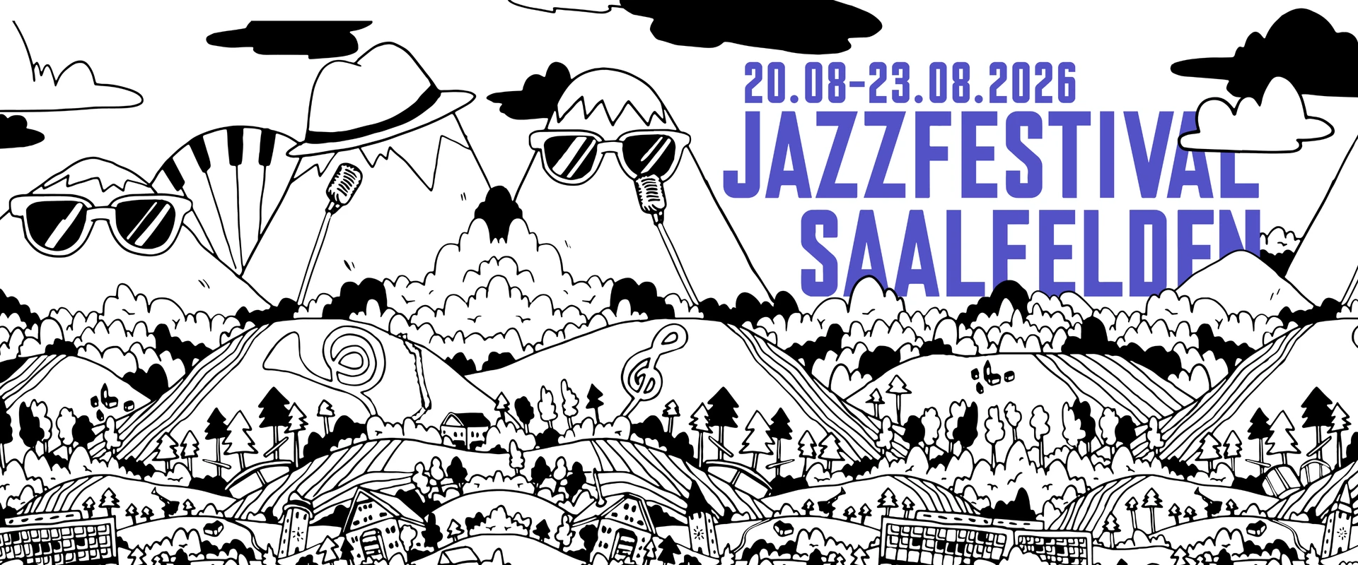 Jazzfestival Saalfelden 2026 - Header