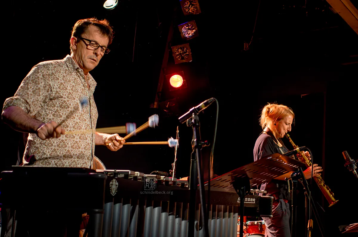 Franck Tortiller / Alexandra Lehmler - Foto: Frank Schindelbeck Jazzfotografie