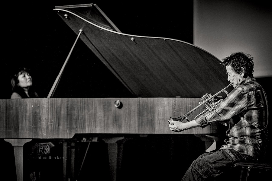 Satoko Fujii - Natsuki Tamura - Frank Schindelbeck Jazzfotografie