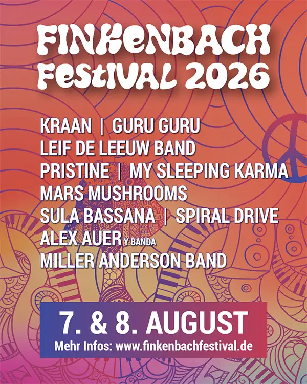 Finkenbach Festival 2026 - Plakat