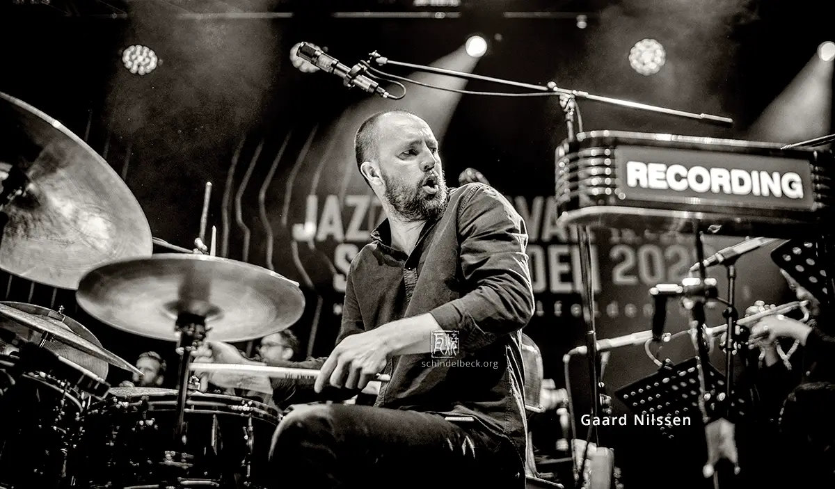 Gaard Nilssen - Supersonic Orchestra - Photo: Frank Schindelbeck Jazzfotografie
