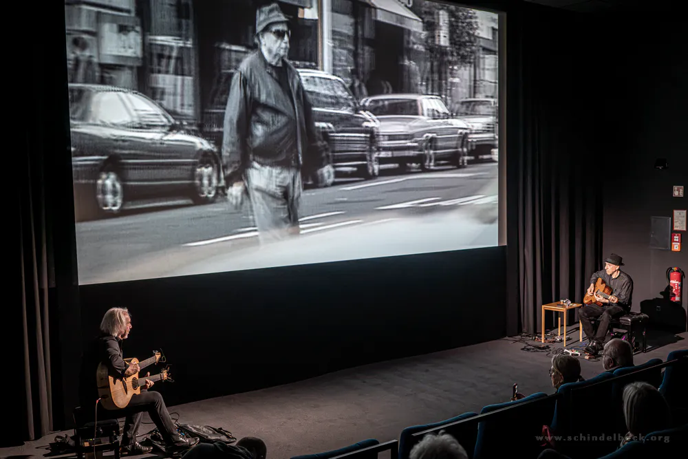 Claus Boesser-Ferrari / Elliott Sharp / Rudij Bergmann beim fixcel records CD Release von "Immigrant's NO Suitcase" im Rahmen von Enjoy Jazz. Foto: Frank Schindelbeck Jazzfotografie