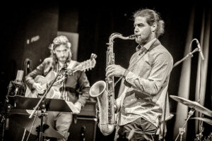 Lorenz Raab und Band im Porgy & Bess, Wien, Januar 2020 - Photo: Frank Schindelbeck