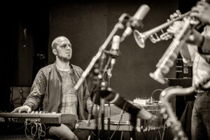 Lorenz Raab und Band im Porgy & Bess, Wien, Januar 2020 - Photo: Frank Schindelbeck