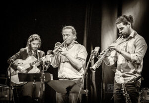 Lorenz Raab und Band im Porgy & Bess, Wien, Januar 2020 - Photo: Frank Schindelbeck
