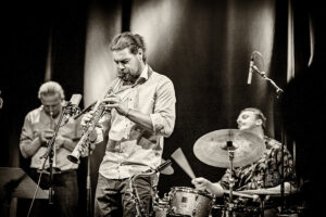 Lorenz Raab und Band im Porgy & Bess, Wien, Januar 2020 - Photo: Frank Schindelbeck