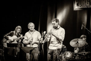 Lorenz Raab und Band im Porgy & Bess, Wien, Januar 2020 - Photo: Frank Schindelbeck