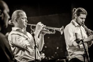 Lorenz Raab und Band im Porgy & Bess, Wien, Januar 2020 - Photo: Frank Schindelbeck
