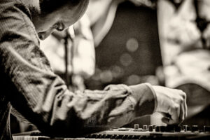 Lorenz Raab und Band im Porgy & Bess, Wien, Januar 2020 - Photo: Frank Schindelbeck