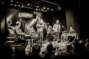 Lorenz Raab und Band im Porgy & Bess, Wien, Januar 2020 - Photo: Frank Schindelbeck