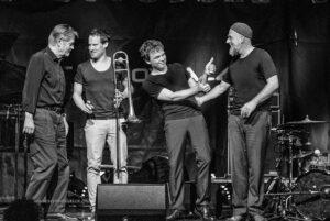 Ditzner, Gramss, Schlippenbach, Wogram - Photo: Schindelbeck