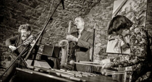 Daniel Erdmann - Velvet Revolution mit Jim Hart und Theo Ceccaldi - Photo: Frank Schindelbeck