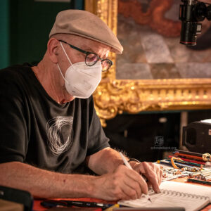 Hennig Bolte - Live Drawing - EJ 20 - Photo: Frank Schindelbeck